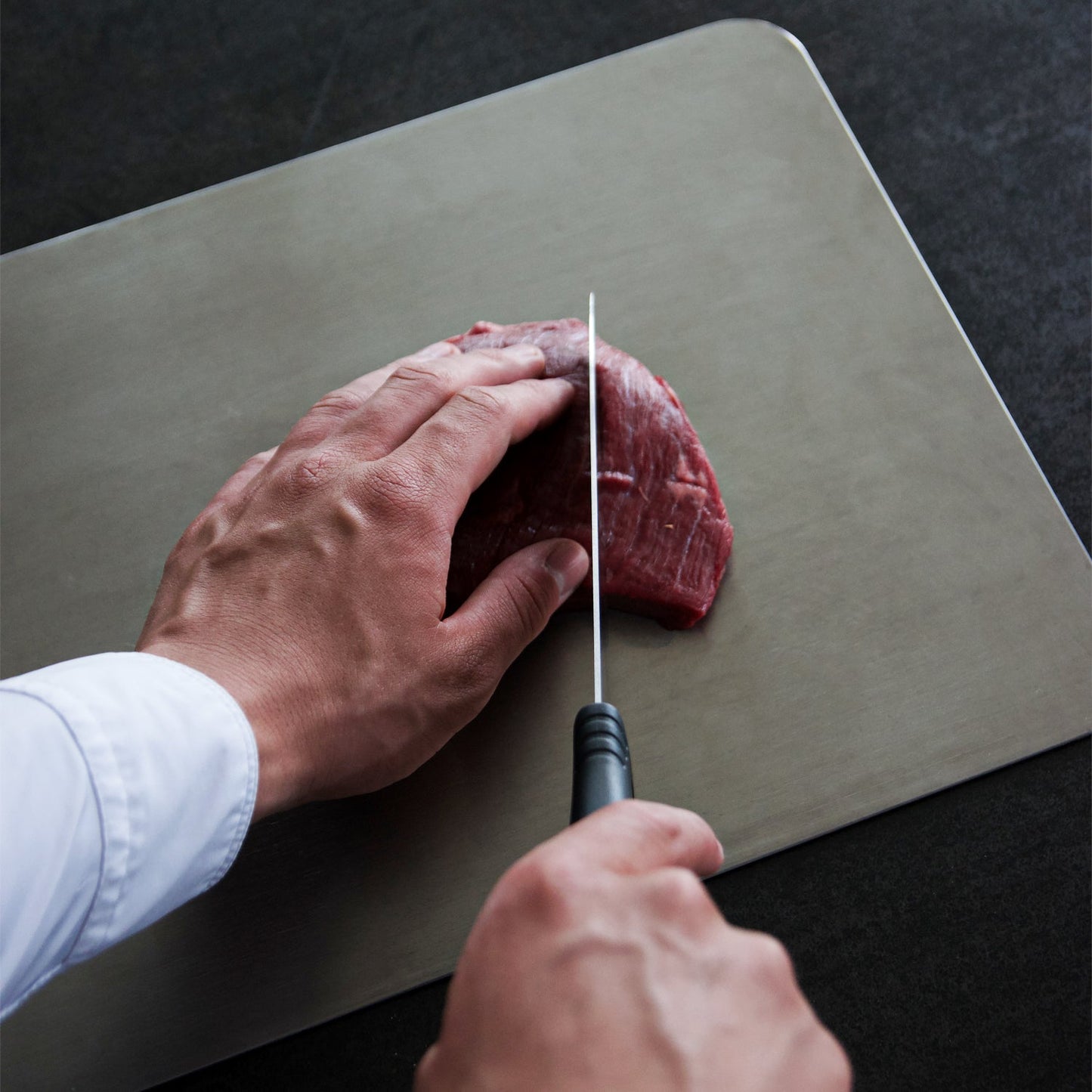 Original Taima™ 100% Pure Titanium Cutting Board + Mat + 5 Exclusive Guides