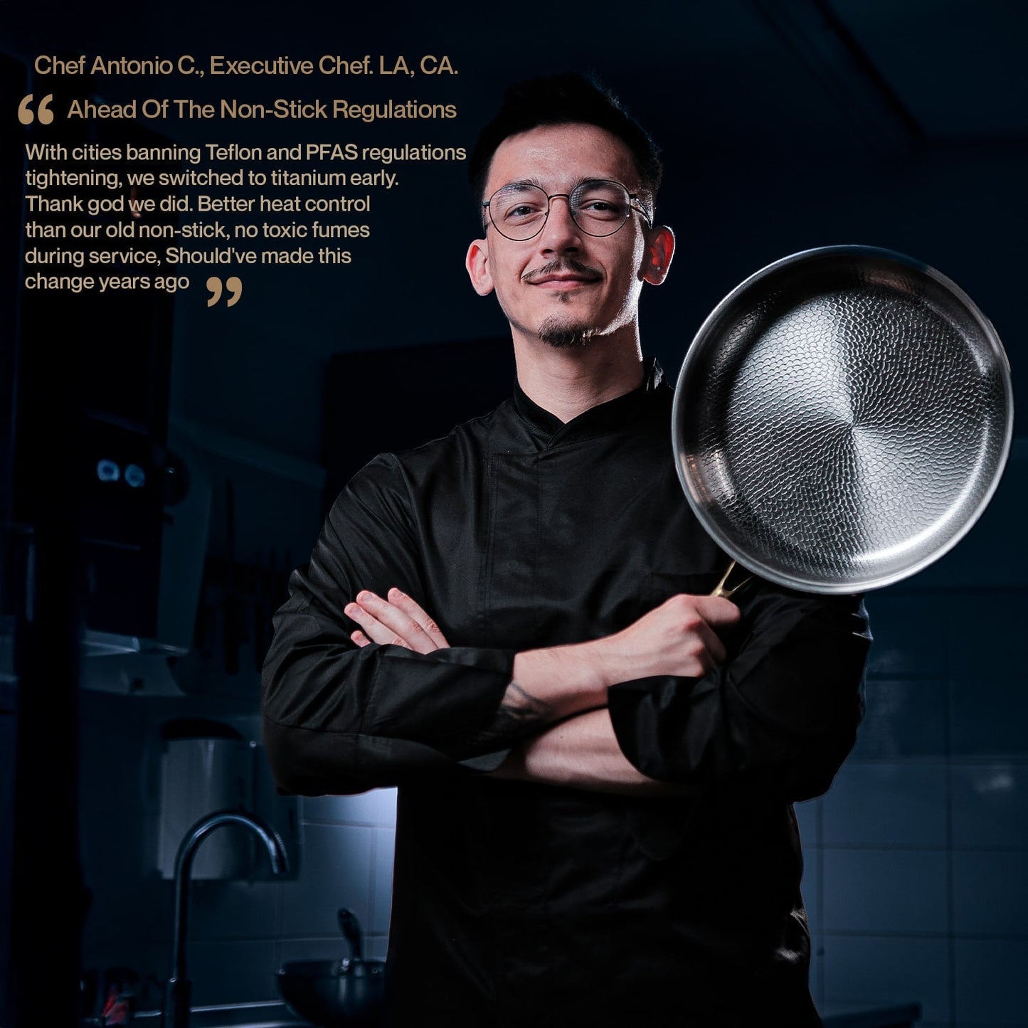 Pure Titanium Classic & Wok Pan (4 Piece)