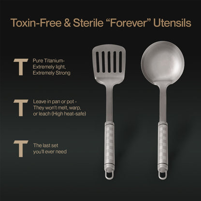Pure Titanium Pan Everyday Duo Set (6 Piece)
