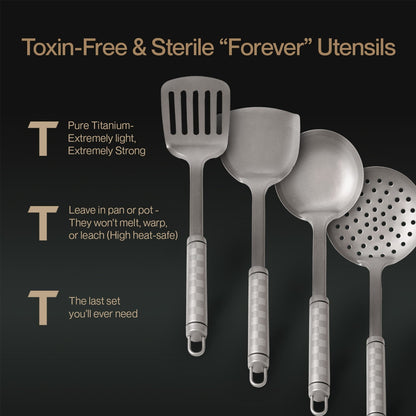 Complete Classic Titanium Cookware Set (14 Piece)